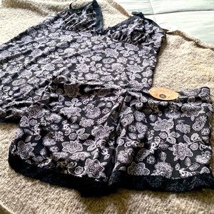 Sexy 2 piece pajama set